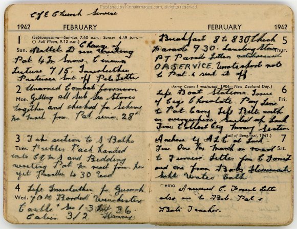 Arthur_Kinnaird_Diary_1942-02-01_001