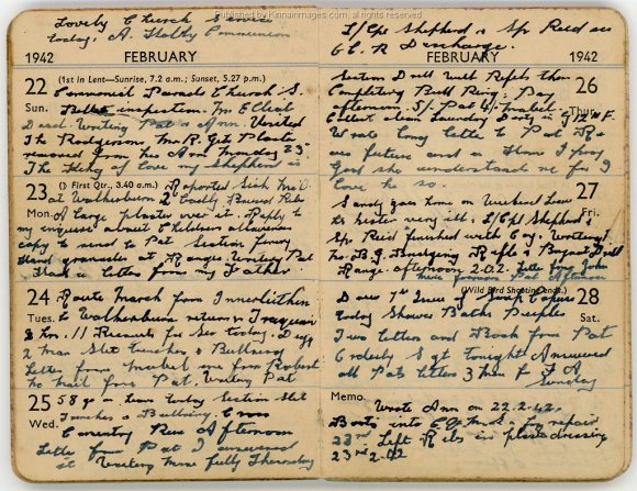 Arthur_Kinnaird_Diary_1942-02-22_001