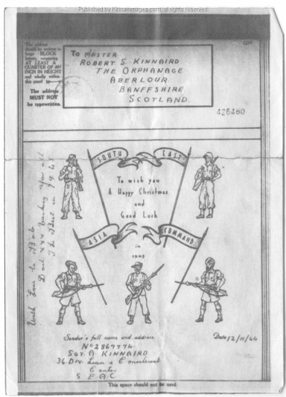 Letter to RSK 11-12-1943 001